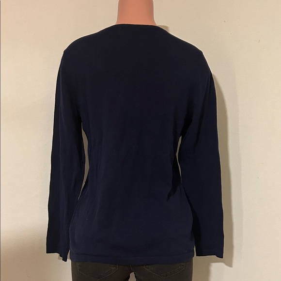 Laura Scott Women's Long Sleeve Lightweight Knit Sweater Size Medium NWT - Picture 4 of 9